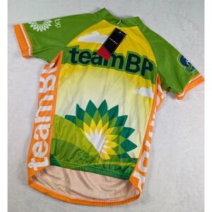 Primal Cycling Jersey "Team BP" Mens‎ Medium Full Zip NWT
